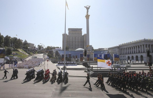 У Києві в серпні тричі проведуть масштабні репетиції військового параду: названо дати
