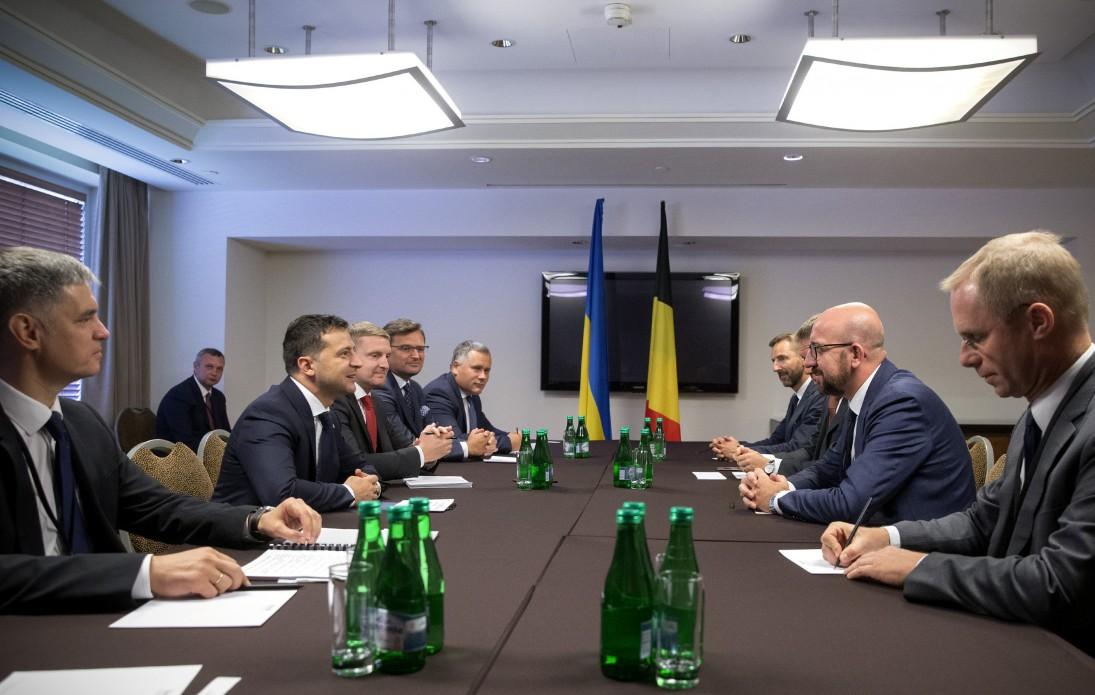 Зеленский провел встречу с премьером Бельгии / фото: president.gov.ua Зеленский провел встречу с премьером Бельгии / фото: president.gov.ua