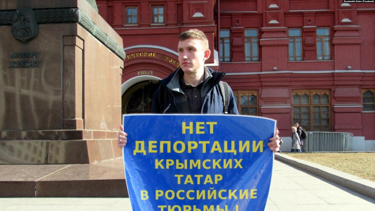 Антикремлівського активіста Котова засудили на чотири роки / Facebook, Konstantin Kotov Антикремлівського активіста Котова засудили на чотири роки / Facebook, Konstantin Kotov