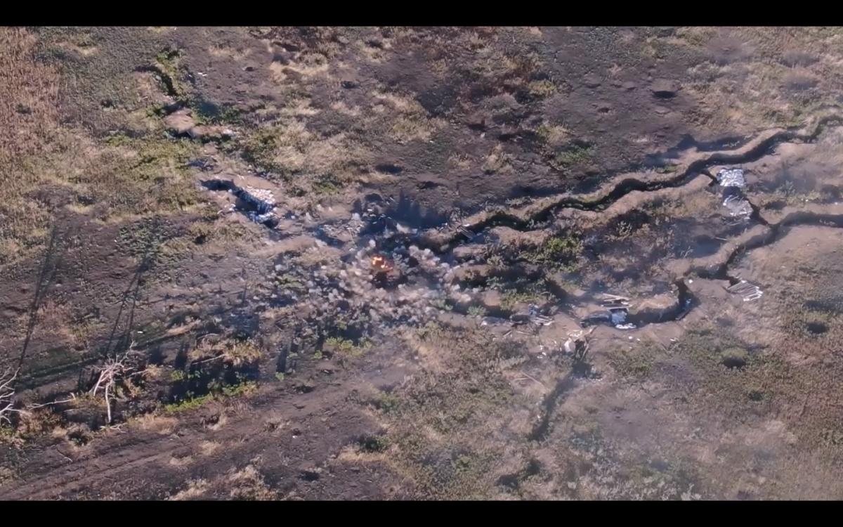 Відео було знято ще до оголошення перемир’я / скріншот Відео було знято ще до оголошення перемир’я / скріншот