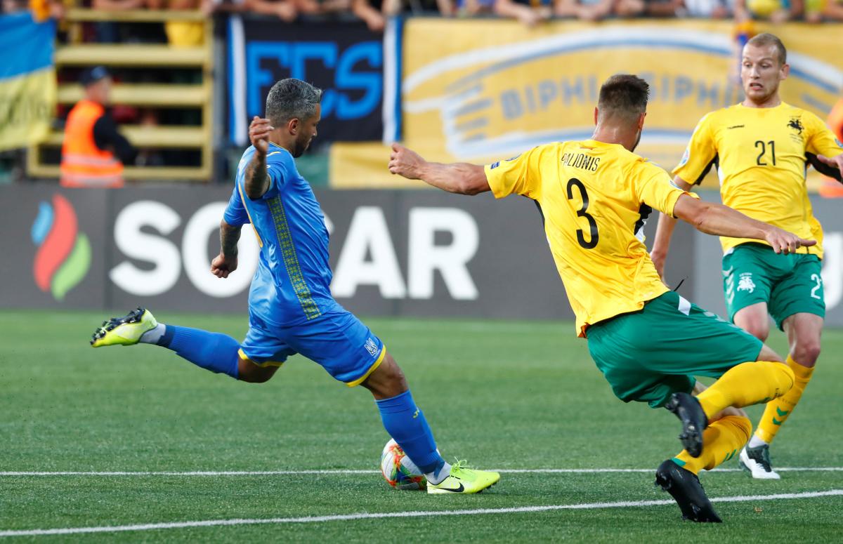 Литва - Украина / REUTERS