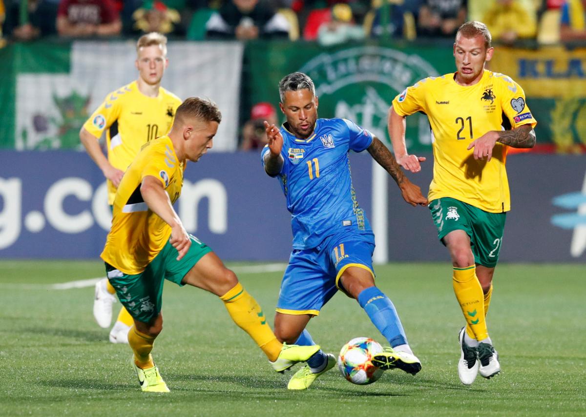 Литва - Украина / REUTERS