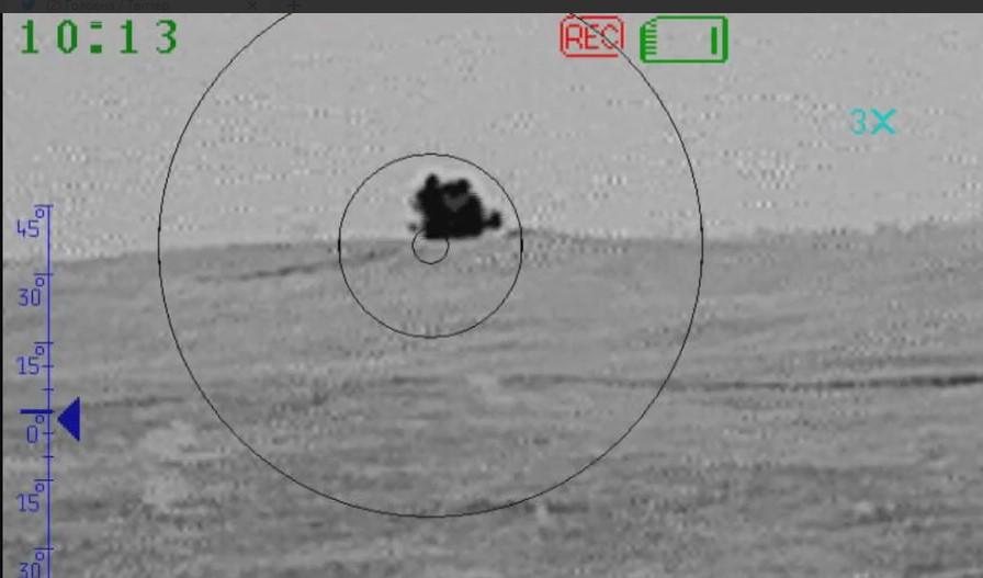 Сили ООС завдали удару по окупантах / скріншот Сили ООС завдали удару по окупантах / скріншот