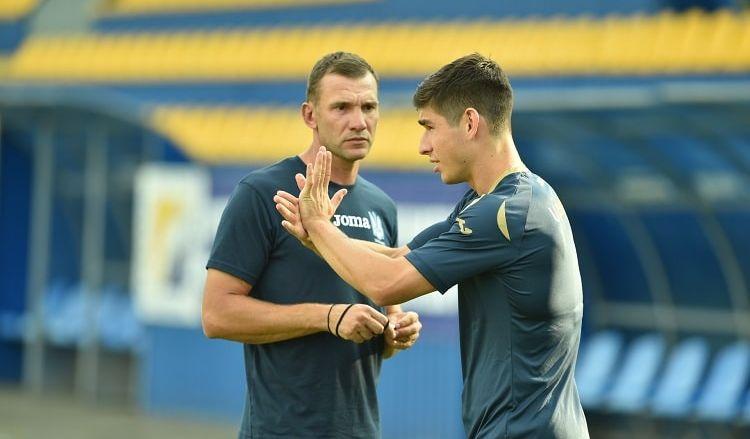 Андрій Шевченко та Руслан Малиновський / фото: УАФ Андрій Шевченко та Руслан Малиновський / фото: УАФ