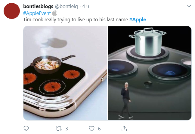Тим Кук действительно пытается жить в соответствии со своей фамилией (cook - в пер. с англ . "готовить") / Twitter