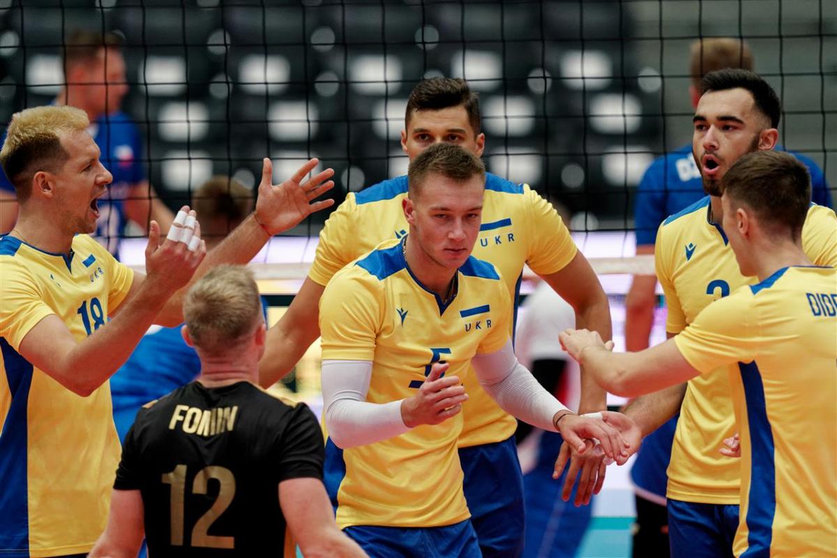 Сборная Украины обыграла чехов со счетом 3:1 / фото: cev.eu Сборная Украины обыграла чехов со счетом 3:1 / фото: cev.eu