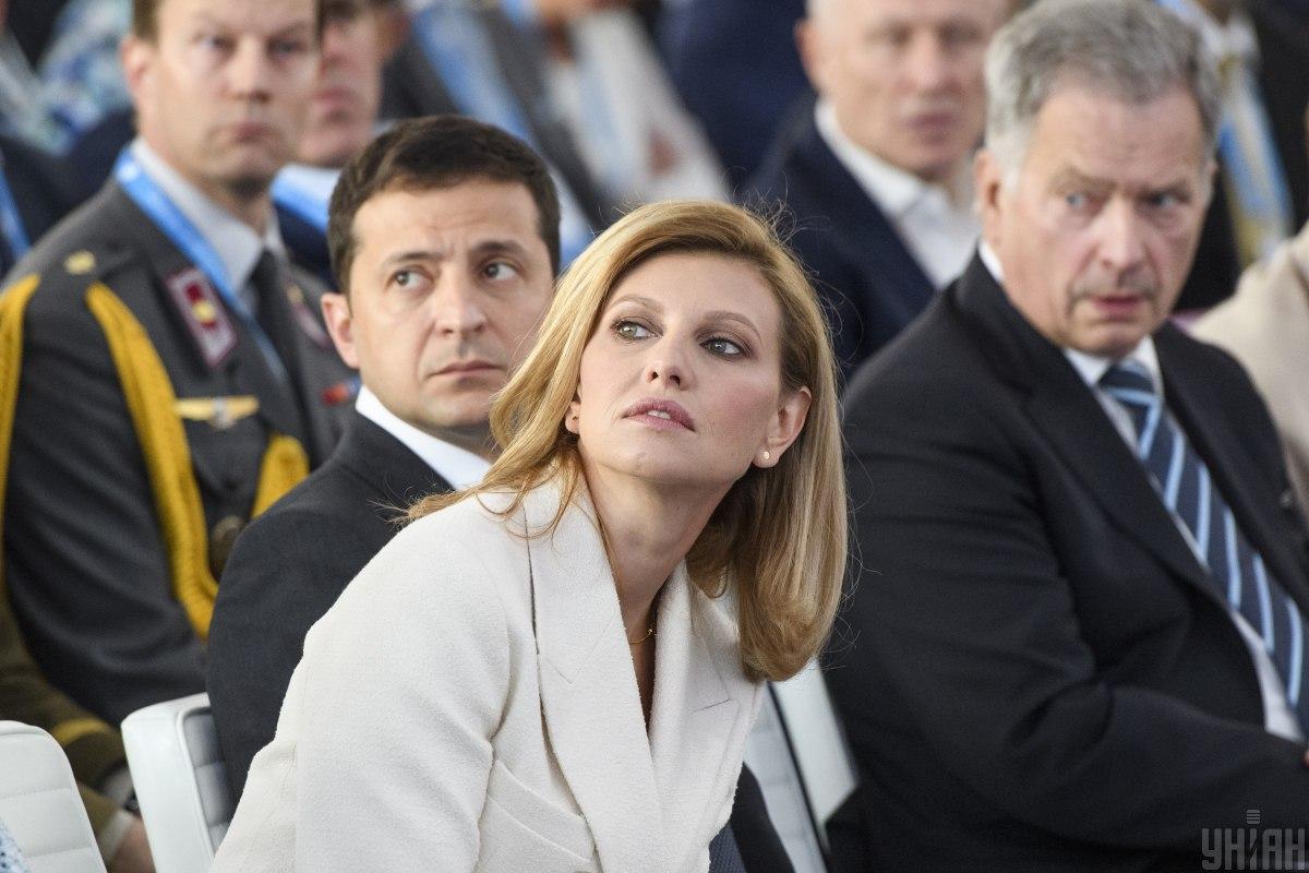 Олена Зеленська розповіла, як тікала від війни / фото УНІАН Олена Зеленська розповіла, як тікала від війни / фото УНІАН