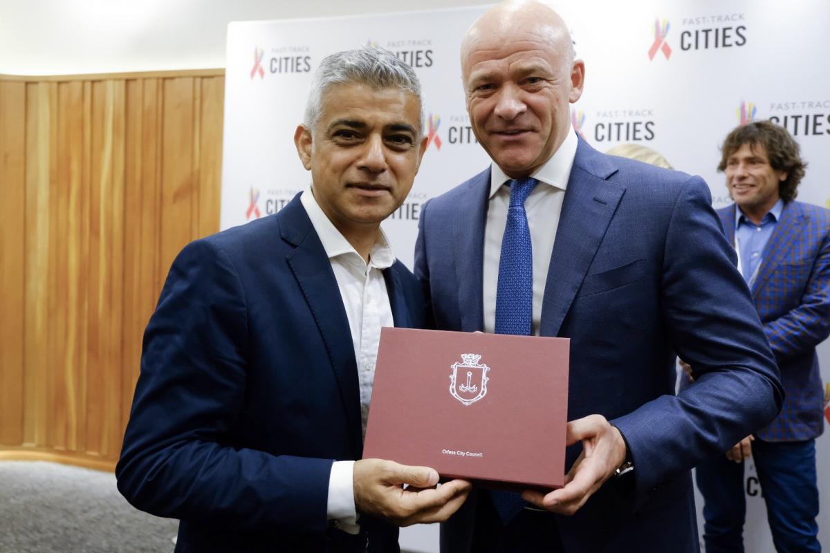 Труханов встретился с мэром Лондона