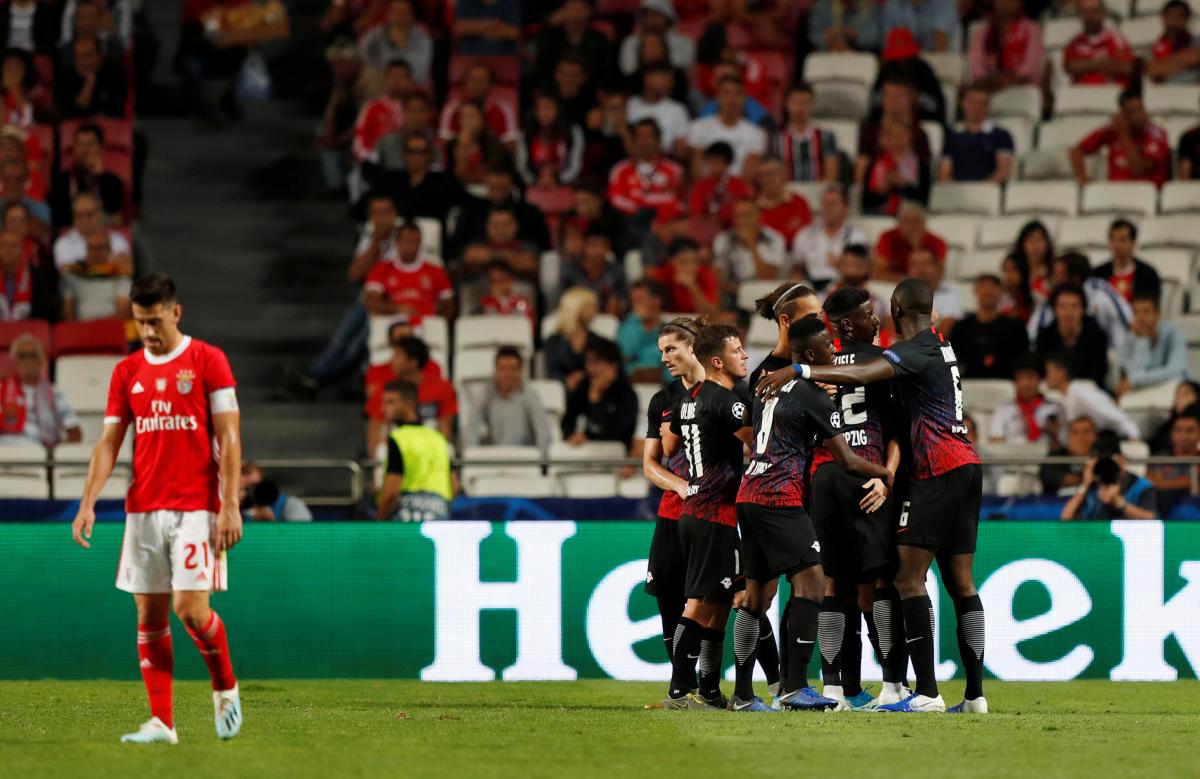 Бенфика - РБ Лейпциг / REUTERS