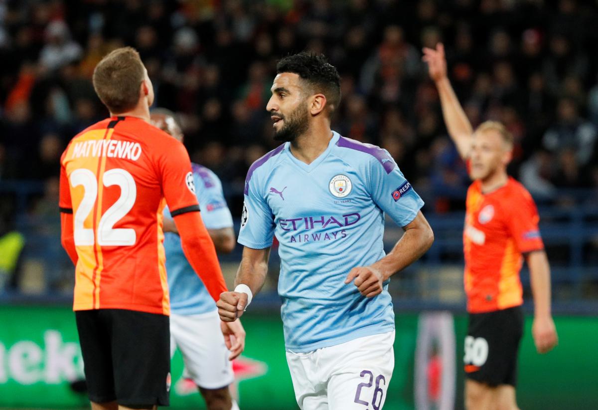 Шахтер - Ман Сити / REUTERS