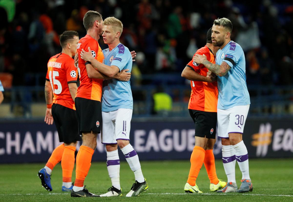 Шахтер - Ман Сити / REUTERS