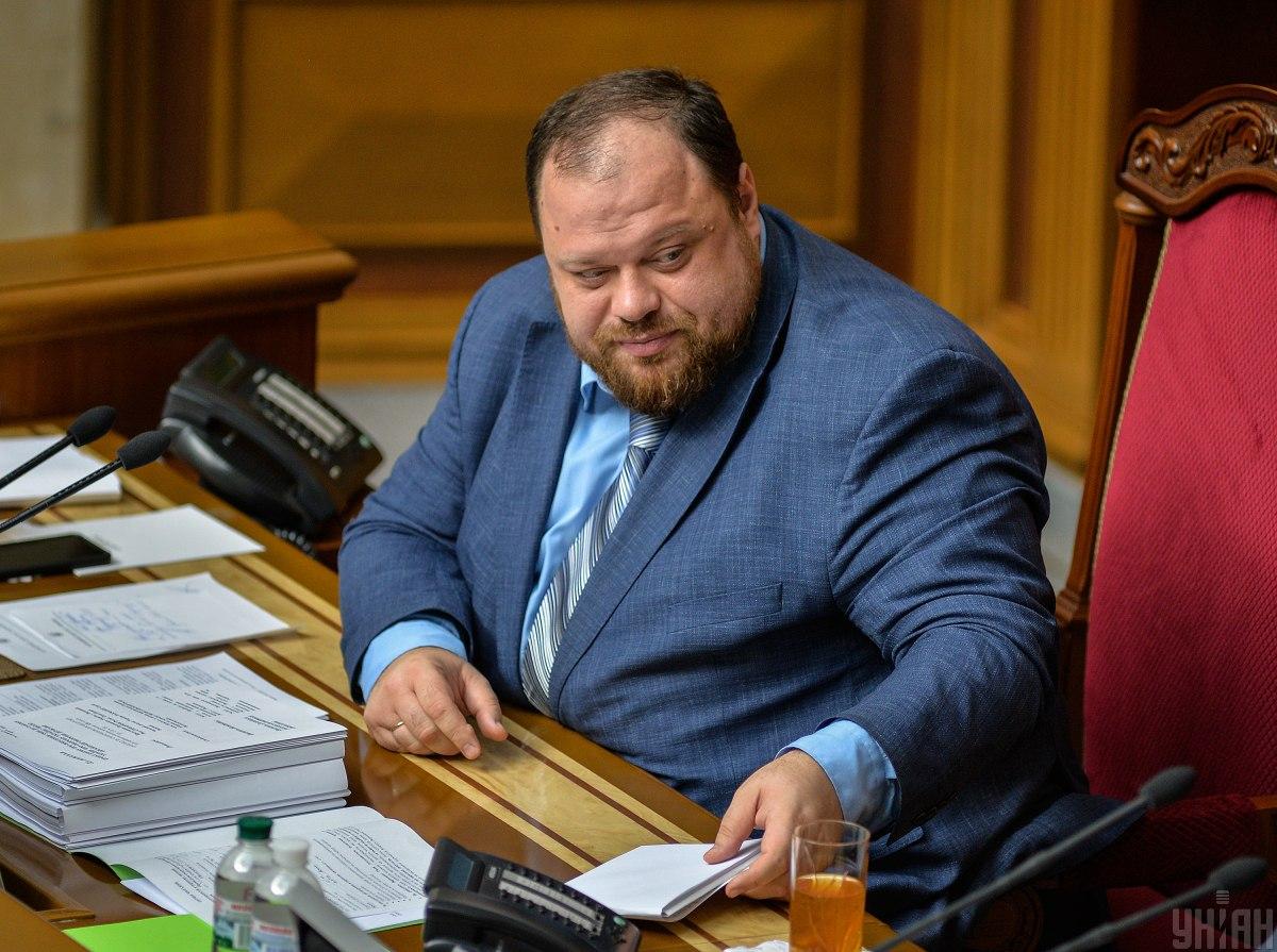 Руслан Стефанчук рассказал, о чем пойдет речь в обращении Зеленского к парламенту / фото УНИАН