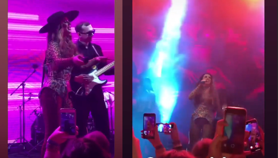 Сєдокова спокушає фанів, красуючись на сцені у сексуальному вбранні / instagram.com/stories/annasedokova