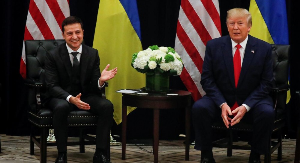 Zelensky's First Meeting With Trump - UNIAN Photoreport