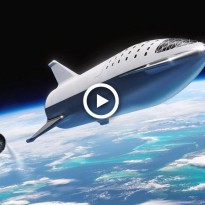 Билет до Луны: SpaceX представит борт для космических путешествий (видео)