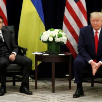Kyodo News: Ukraine president denies being pushed by Trump to investigate Biden