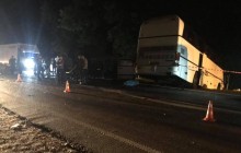 На Львовщине в ДТП попал автобус с детским танцевальным коллективом: есть погибшие и пострадавшие (фото, видео)