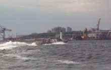 Украинские катера "Кентавр" прошли тестовые испытания (видео)