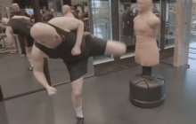 "Боєць без правил": у мережі Гордона на тренуванні порівняли з Брюсом Лі (відео)