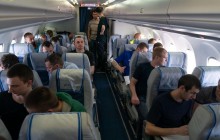 Обмін полоненими: з'явилися фото з літака з українськими моряками та політв'язнями