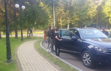 Сенцов уехал из больницы (фото)