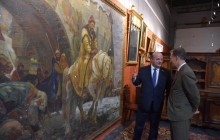 Ukrainian intelligence, MFA returning from U.S. Ivan the Terrible painting  stolen by Nazis during WW2