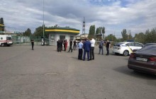 В Николаеве на заправке нашли три расстрелянных трупа