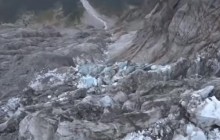 Глобальное потепление: на итальянском участке Монблана снега ежедневно сдвигаются на полметра (видео)