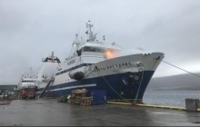 Згорів і пішов на дно: у норвезькому порту затонув російський траулер