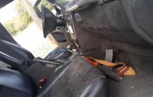 У Кривому Розі озброєний рецидивіст наїхав на поліцейського і врізався в дерево