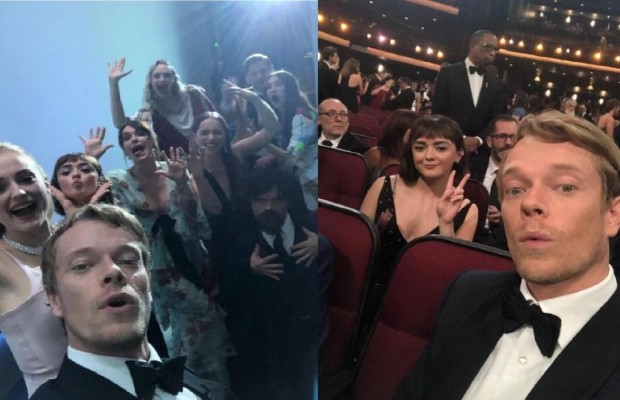 Знову разом: зірки «Гри престолів» возз’єдналися заради спільного селфі на Еммі (фото)