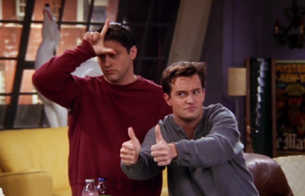 Джої та Чендлера з "Друзів" визнали найкращими екранними друзями всіх часів