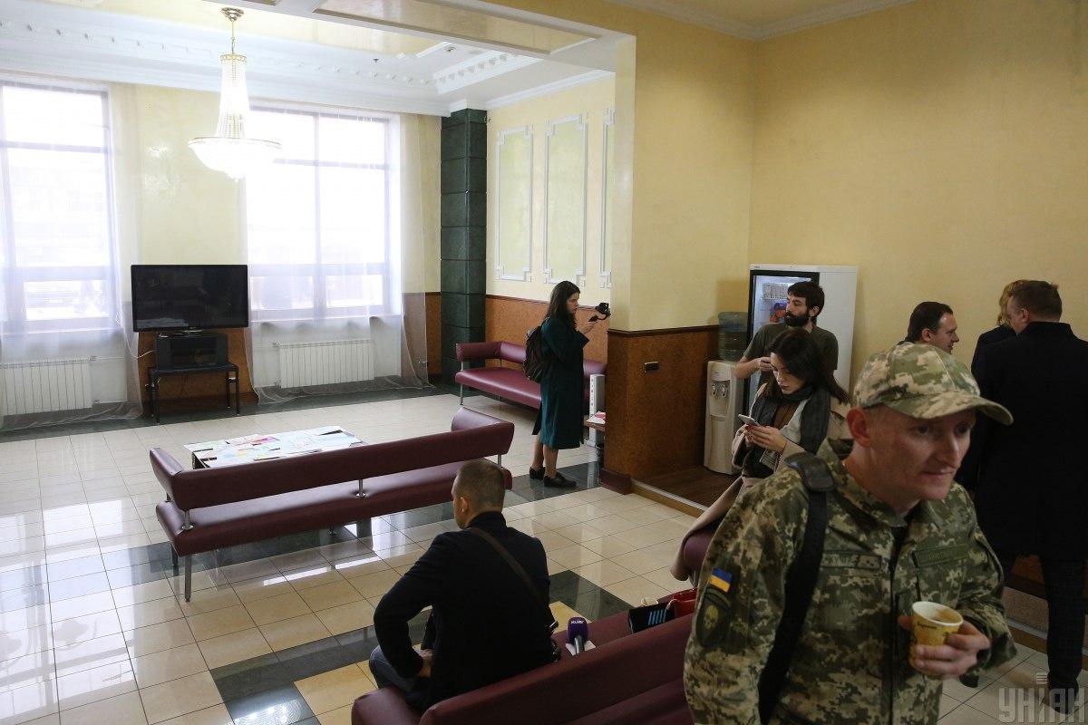 Зал ожидания для военных в Киеве / фото УНИАН Зал ожидания для военных в Киеве / фото УНИАН