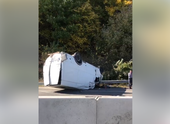 Богословская попала в ДТП под Киевом / Скриншот - Facebook, Инна Богословская