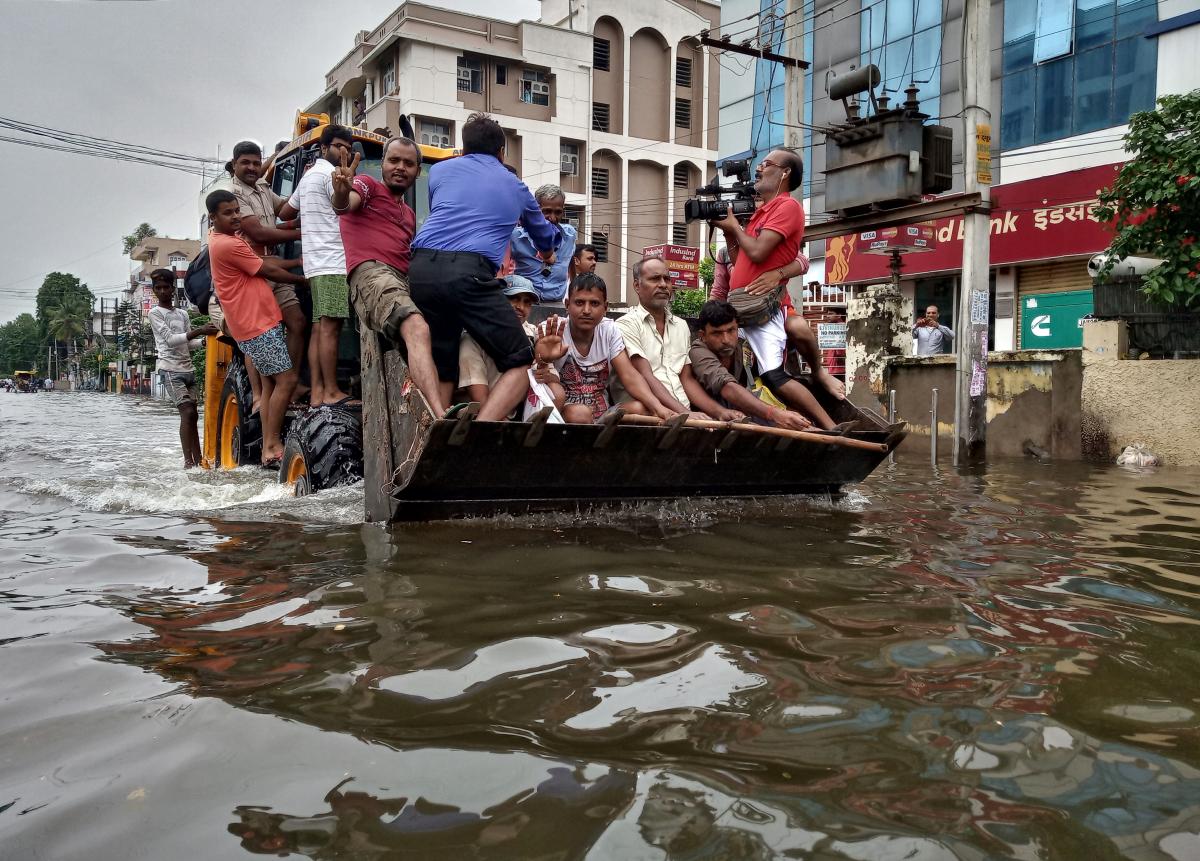 Наводнение в Индии / REUTERS