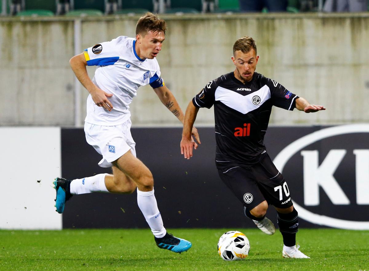 Лугано - Динамо / REUTERS