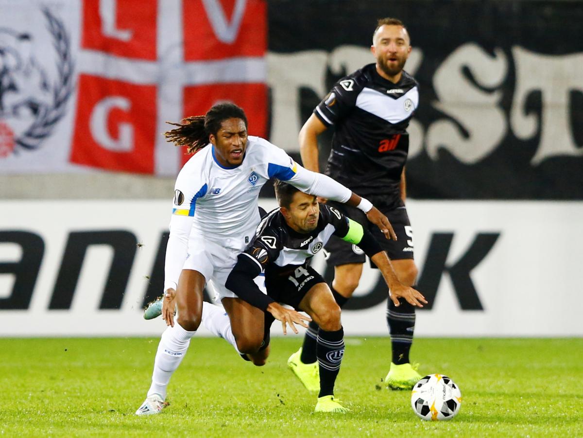 Лугано - Динамо / REUTERS