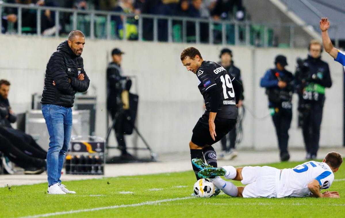 Лугано - Динамо / REUTERS