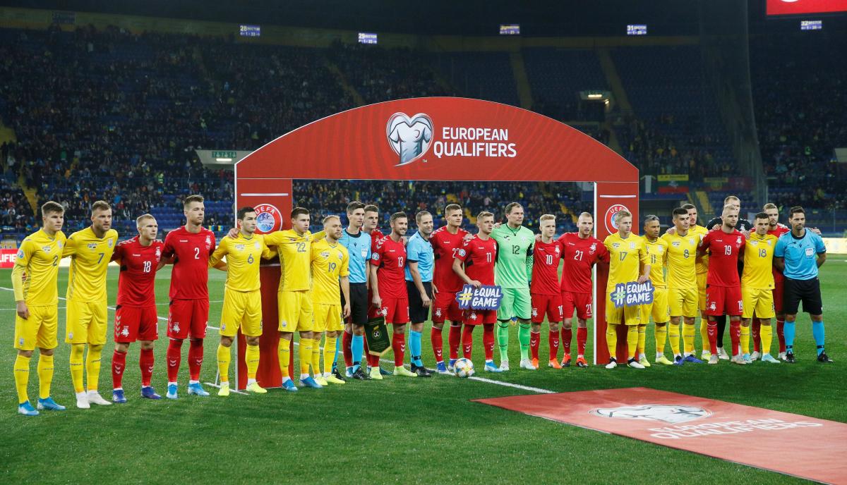 Украина - Литва / REUTERS