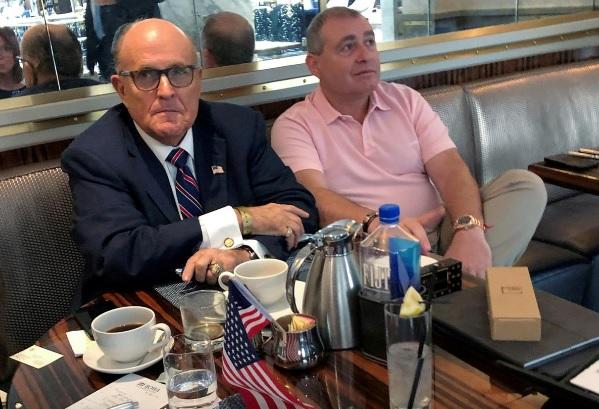 Rudy Giuliani and Lev Parnas / REUTERS Rudy Giuliani and Lev Parnas / REUTERS