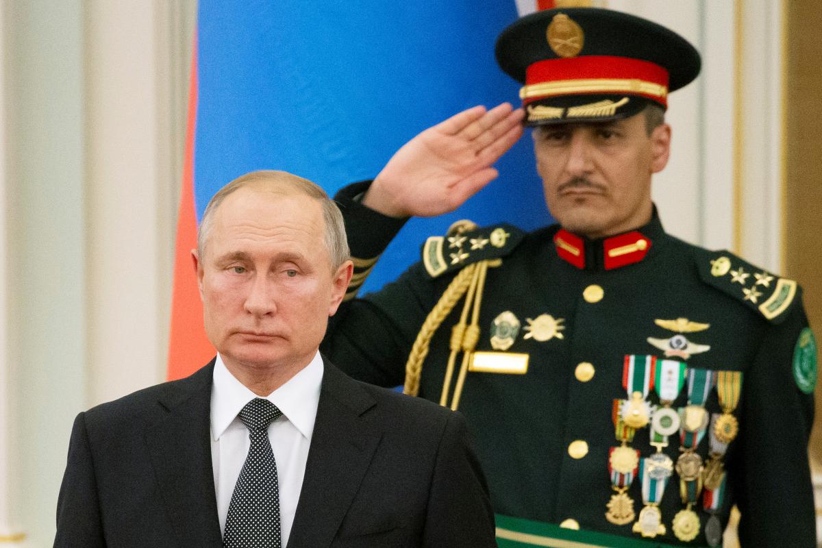 Володимир Путін / фото REUTERS