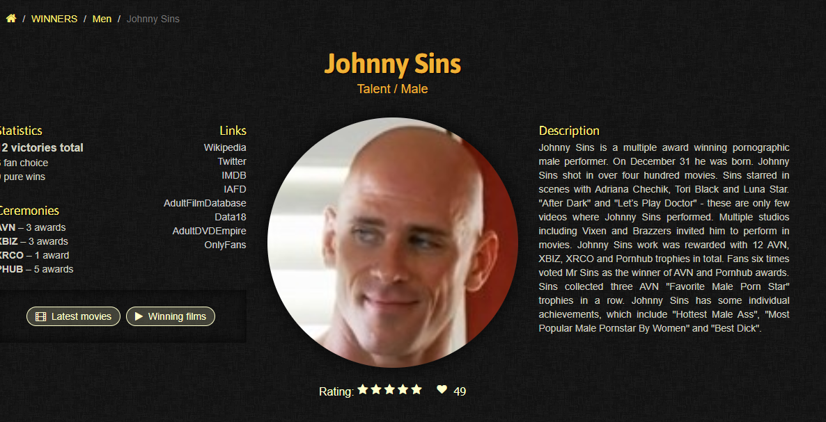 Джонни Синс