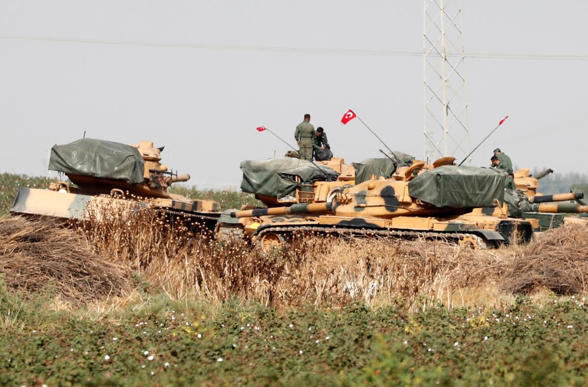 Армия Турции готова к наземной операции в Сирии / фото REUTERS