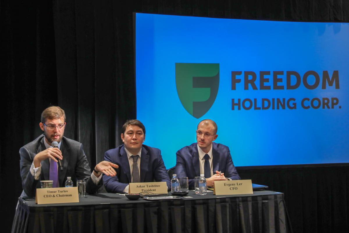 Freedom Holding Corp. провела листинг на бирже Nasdaq Freedom Holding Corp. провела листинг на бирже Nasdaq