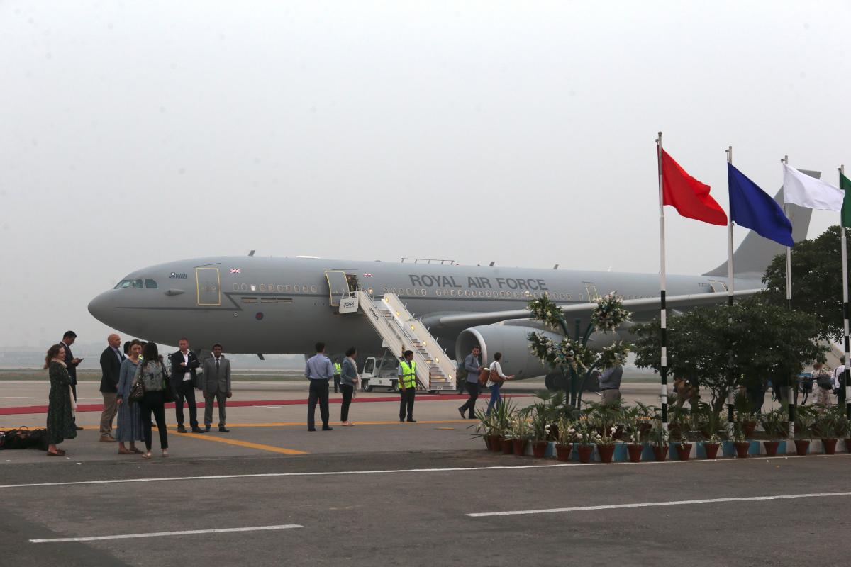 Королевский самолет / фото REUTERS