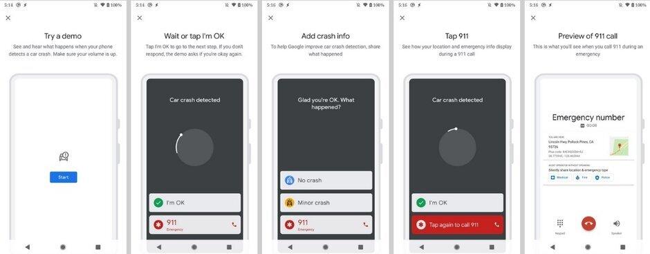 В Google Pixel 4 появилась новая функция - определения аварий и вызова экстренных служб В Google Pixel 4 появилась новая функция - определения аварий и вызова экстренных служб
