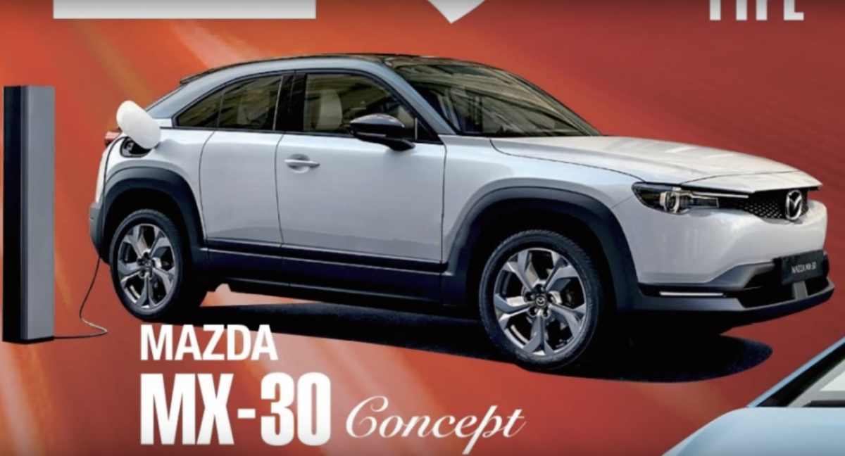 Електричний кросовер Mazda / фото motor.ru Електричний кросовер Mazda / фото motor.ru