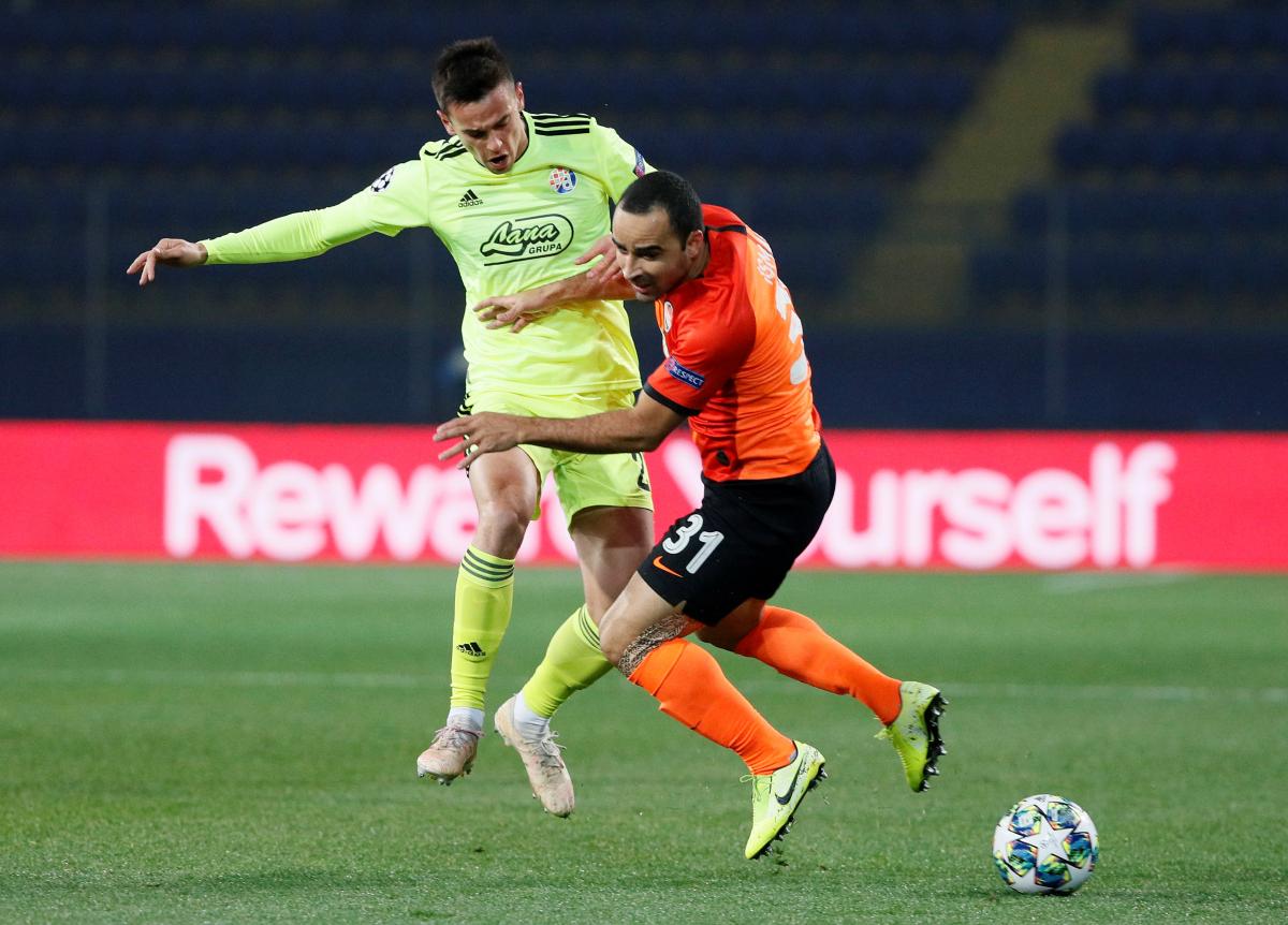 Шахтер - Динамо Загреб / REUTERS