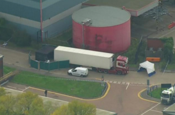 До графства Ессекс, де знайшли вантажівку, прямує більшість мігрантів / скріншот