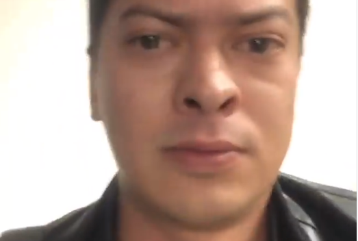 Граждан просят помочь в установлении личности нападавшего / скриншот